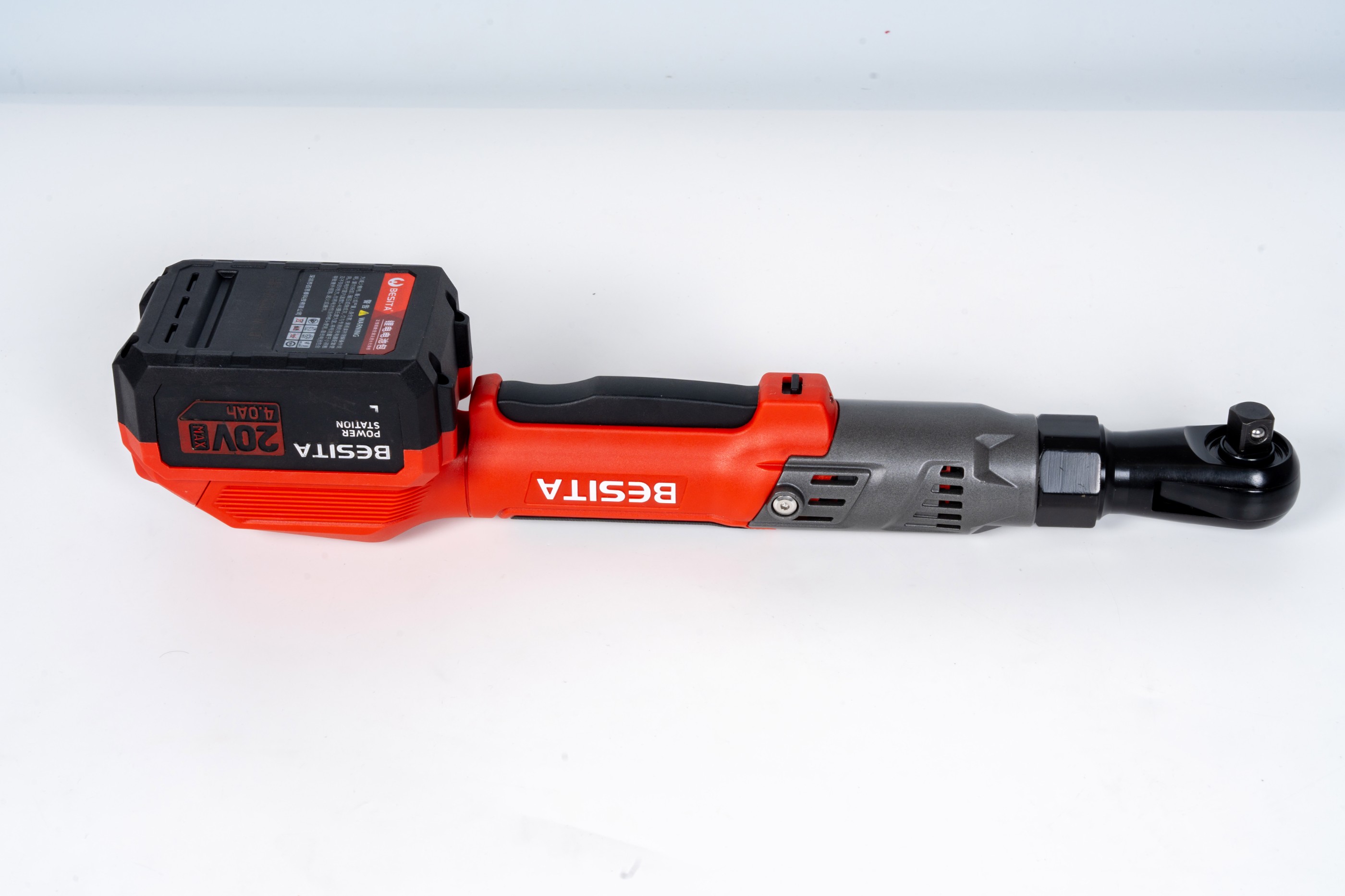 E-501-20V無刷鋰電棘輪扳手(90Nm)2.0AH兩電一充 E-501-20V無刷鋰電棘輪扳手(90Nm)2.0AH兩電一充